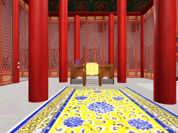 chinese throne