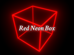 Red Neon Box