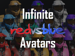 Infinite Red Vs Blue Avatars