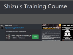 Shizu's Training Course Starwars