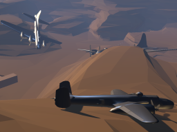 WWII Aircraft in the Desert