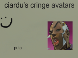 ciardu's cringe 2d avatars