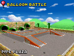 Pipe Plaza - Mariokart DS