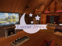Lucent Moon Forest Log Cabin