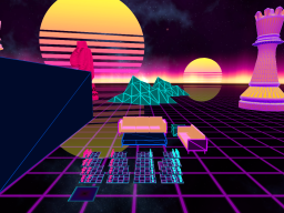 4D Synthwave Chess