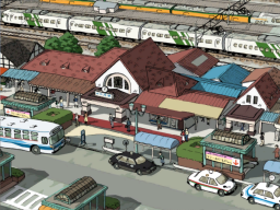 Odawara station retro style 小田原駅