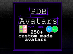 PDB Avatars ＆ Avatar Trade Center （＋ bar and games）