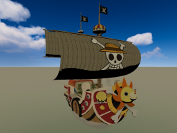 Thousand Sunny with all the roomsǃ （One Piece Avatars）