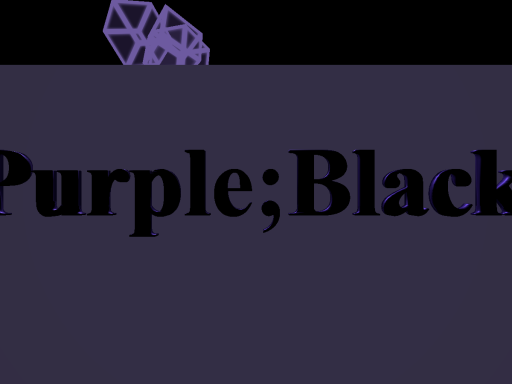 Purple;Black