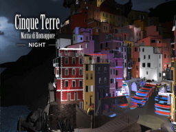 Cinque Terre - Marina di Riomaggiore（Night）