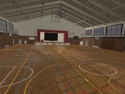 体育館 School gymnasium