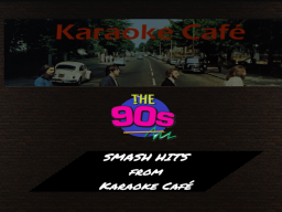 Karaoke Café - 90's Special