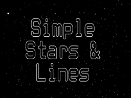 Simple Stars ＆ Lines
