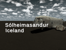 Iceland‚ Plane Wreck at Sólheimasandur