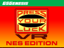 Press Your Luck VR NES Edition