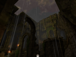 FPS Zombie Killing in a Stormy Castle