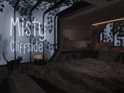 Misty Cliffside