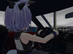 Driving with Yuuko