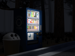 夜の自販機 Vending machine at night