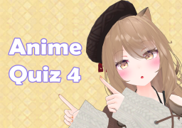 Anime Quiz 4 （included anime quiz 1‚ 2‚ 3 original video）