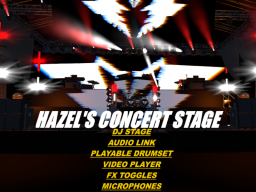 Hazel's Outdoor Concert Stage
