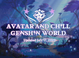 Avatar and Chill Genshin World