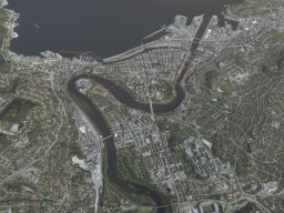 trondheim norway but its really small