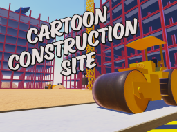 Cartoon Construction Site