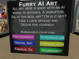 AI Art Museum of fur