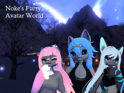 Noke's Furry Avatar World ［Selling avatars‚ read desc］