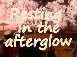Resting in the afterglow