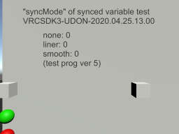 Udon syncMode bug repro