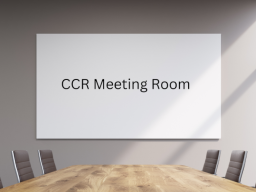 CCR Meeting Room VR