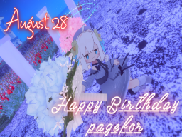 Happy birthday PageFor