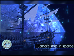 Jana's ship in space