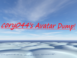 cory044's Avatar Dumpǃ